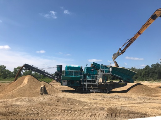 2018 Powerscreen 1000 Maxtrak Cone Crusher