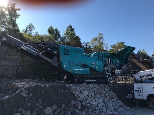 2018 Powerscreen Trakpactor 320 Impact Crusher
