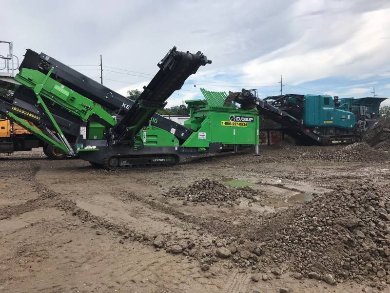 2018 EvoQuip Kestrel 600 Track Screening Plant