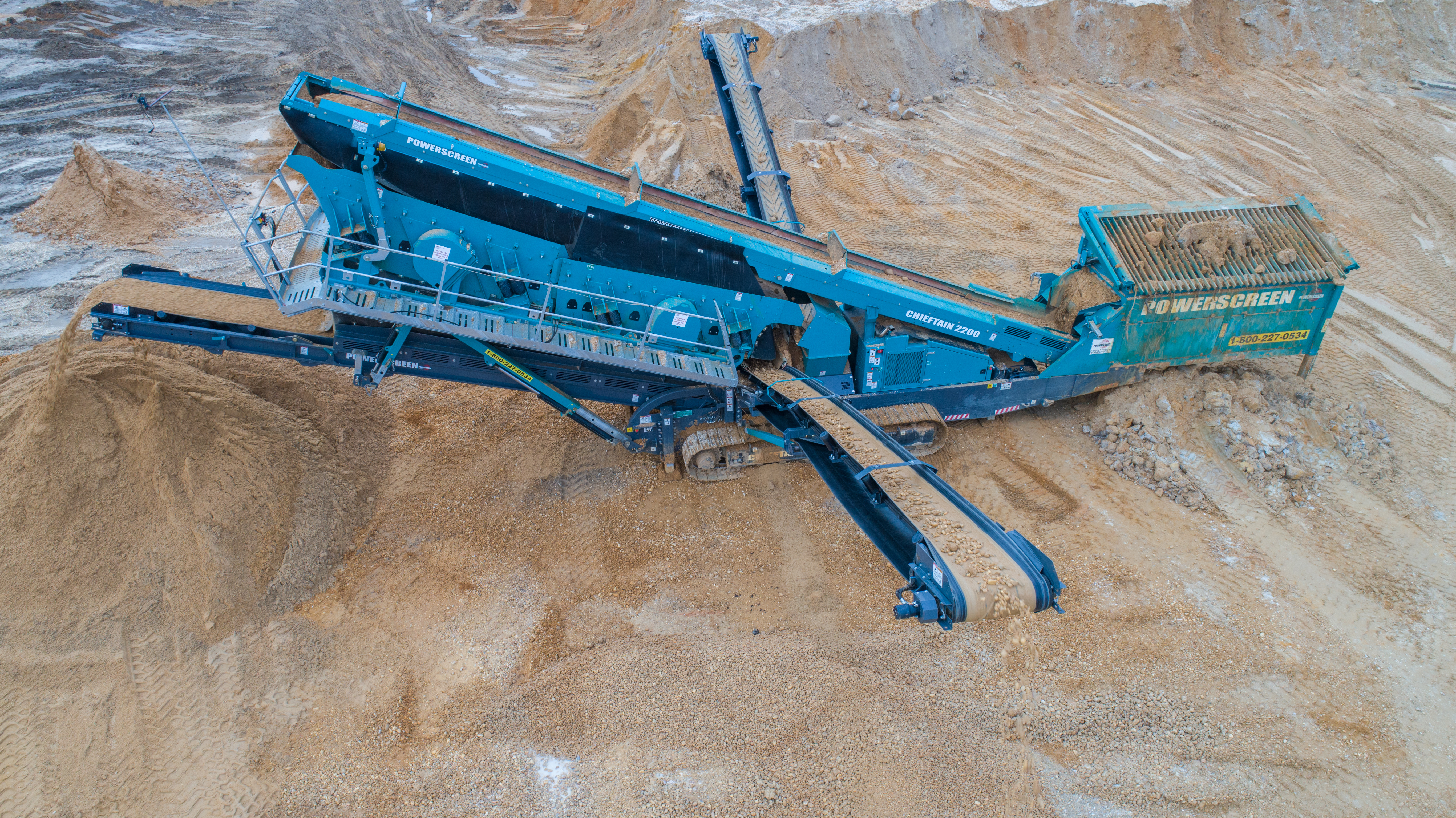 2017 Powerscreen Chieftain 2200 Track