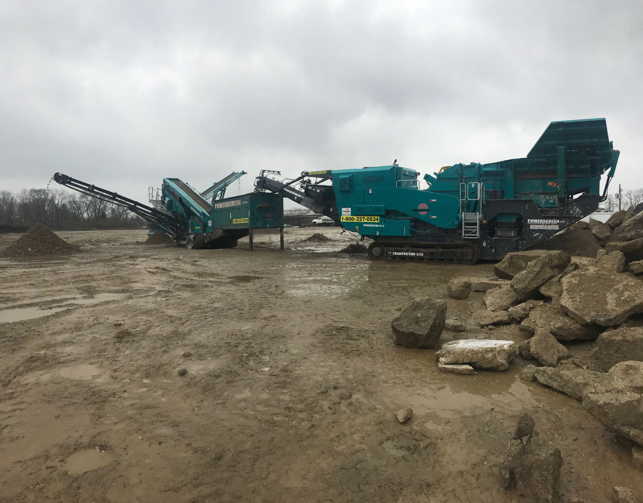 2018 Powerscreen Trakpactor 320 Impact Crusher 