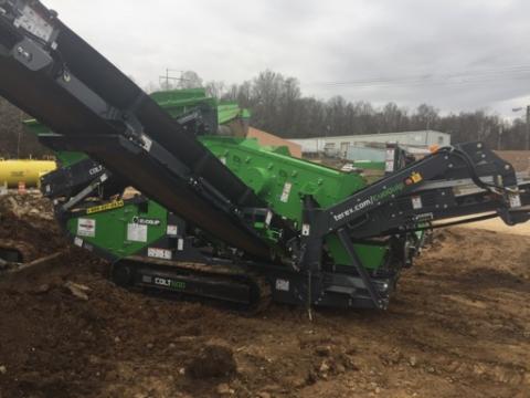 2019EvoQuip Colt 600 Track Screening Plant
