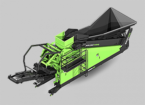 Evoquip Bison 100 rendering - 3/4 overview driver's side view