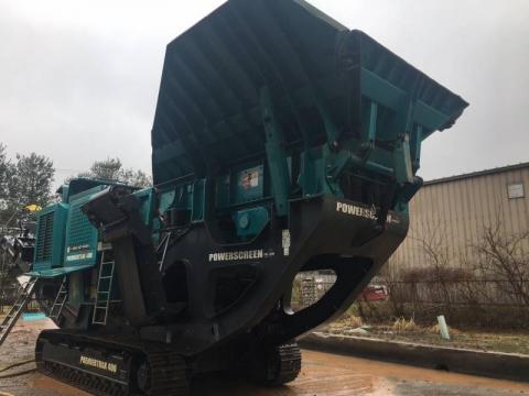 2013 Powerscreen Premiertrak 400 Jaw Crusher