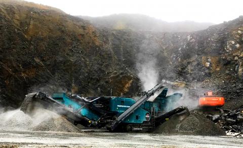 Powerscreen Trakpactor 550
