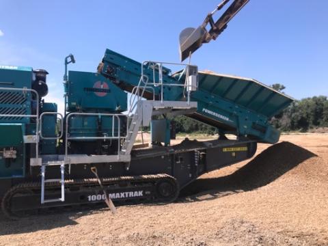 2018 Powerscreen 1000 Maxtrak Cone Crusher
