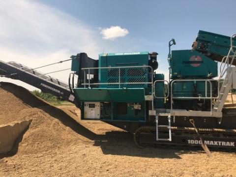 2018 Powerscreen 1000 Maxtrak Cone Crusher