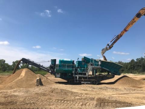 2018 Powerscreen 1000 Maxtrak Cone Crusher