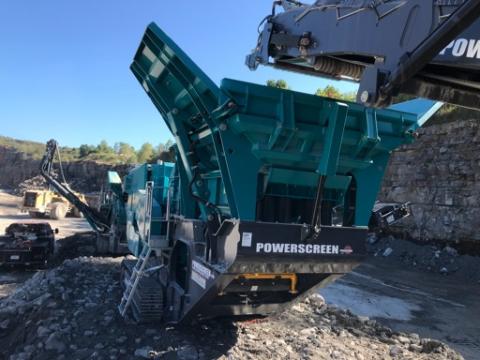 2018 Powerscreen Trakpactor 320 Impact Crusher