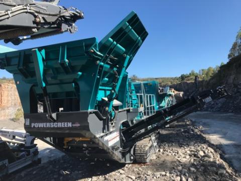 2018 Powerscreen Trakpactor 320 Impact Crusher