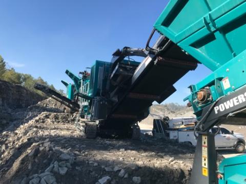 2018 Powerscreen Trakpactor 320 Impact Crusher