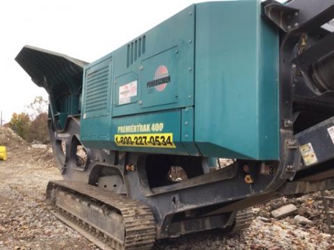 2013 Powerscreen Premiertrak 400 Jaw Crusher