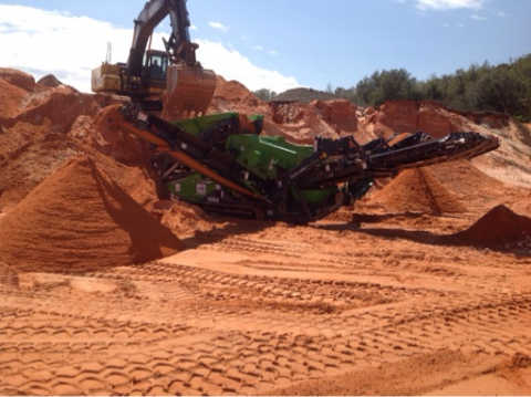 2017 EvoQuip Colt 600 Track Screening Plant