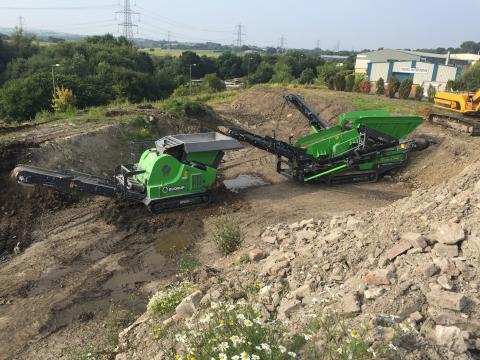 2017 EvoQuip Colt 800 Track Screening Plant