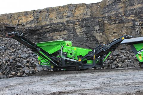 2017 EvoQuip Colt 800 Track Screening Plant