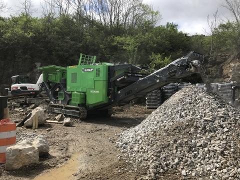 2018 EvoQuip Bison 280 Jaw Crusher