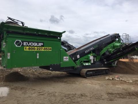 2018 EvoQuip Kestrel 600 Track Screening Plant