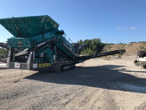 2019Powerscreen Warrior 1800 Track Apron Feeder