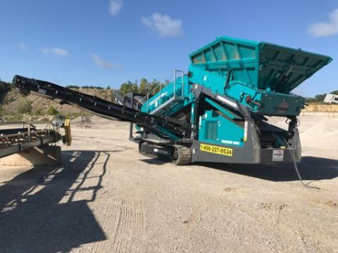 2019Powerscreen Warrior 1800 Track Apron Feeder