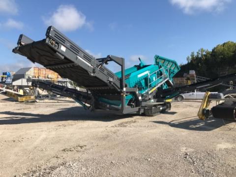 2019Powerscreen Warrior 1800 Track Apron Feeder