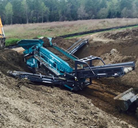 2019Powerscreen Warrior 1800 Track Apron Feeder