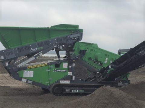 2017 EvoQuip Colt 600 Track Screening Plant