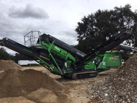 2018 EvoQuip Kestrel 600 Track Screening Plant