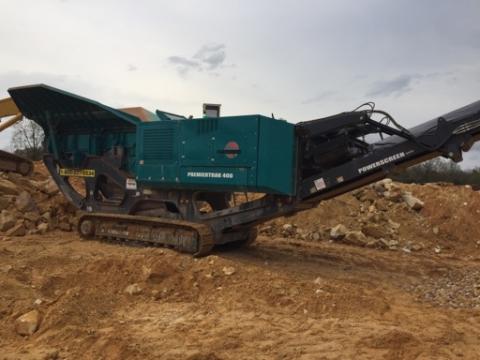 2017 Powerscreen Premiertrak 400 Jaw Crusher