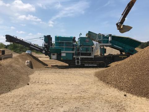 2018 Powerscreen 1000 Maxtrak Cone Crusher