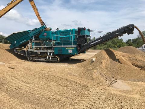 2018 Powerscreen 1000 Maxtrak Cone Crusher