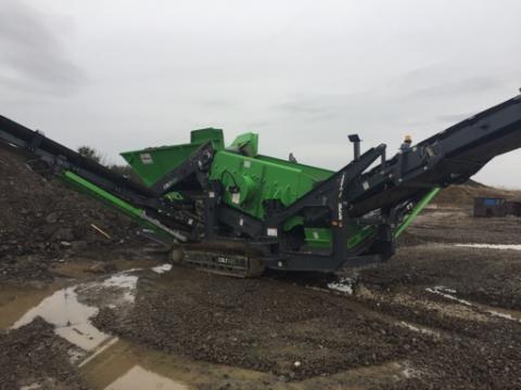 2018 EvoQuip Colt 800 Track Screening Plant