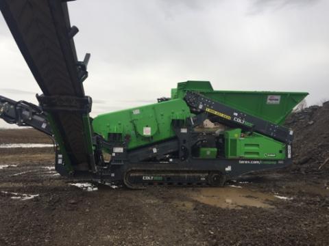 2018 EvoQuip Colt 800 Track Screening Plant