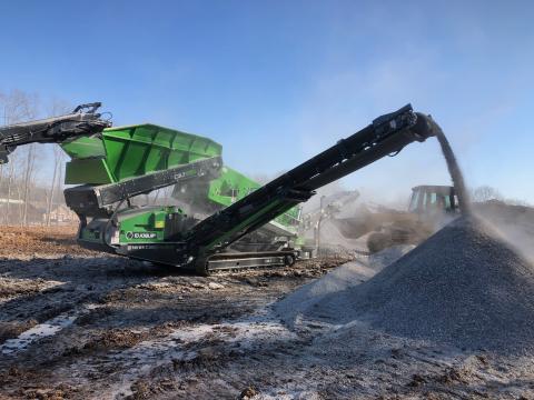 2018 EvoQuip Colt 1000 Track Screen