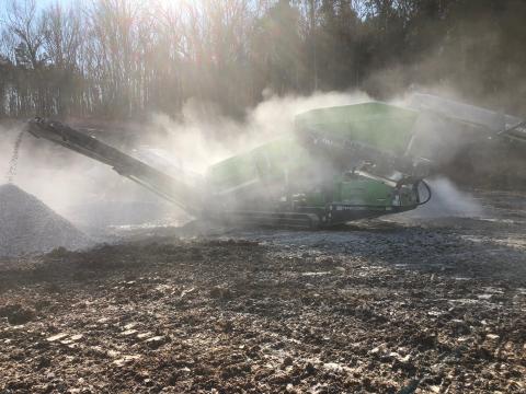 2018 EvoQuip Colt 1000 Track Screen