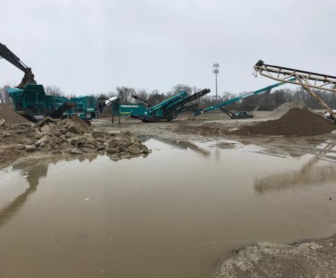 2018 Powerscreen Trakpactor 320 Impact Crusher 