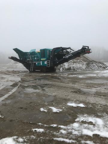 2018 Powerscreen Trakpactor 320 Impact Crusher 