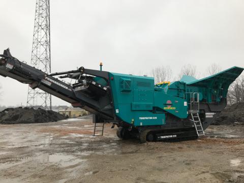 2019 Powerscreen Trakpactor 320 With Pre-Screen