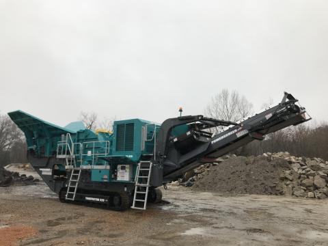 2019 Powerscreen Trakpactor 320 With Pre-Screen