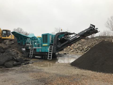 2019 Powerscreen Trakpactor 320 With Pre-Screen