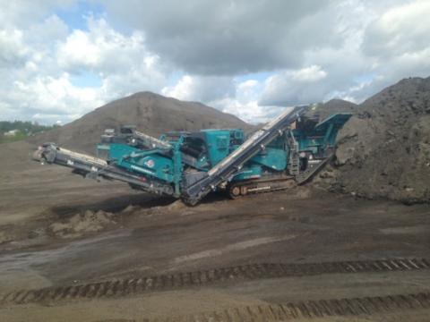 2015 Powersdcreen Trakpactor 320SR Impact Crusher 