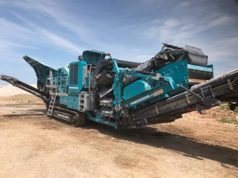 2015 Powersdcreen Trakpactor 320SR Impact Crusher 