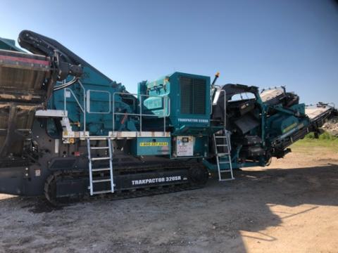 2015 Powersdcreen Trakpactor 320SR Impact Crusher 