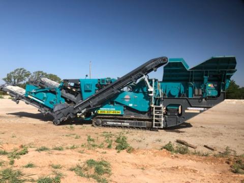 2015 Powersdcreen Trakpactor 320SR Impact Crusher 