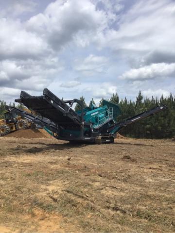 Powerscreen Warrior 1800 Track Apron Feeder 