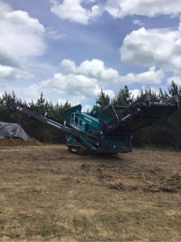 Powerscreen Warrior 1800 Track Apron Feeder 