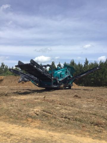 Powerscreen Warrior 1800 Track Apron Feeder 