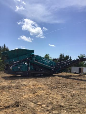 Powerscreen Warrior 1800 Track Apron Feeder 